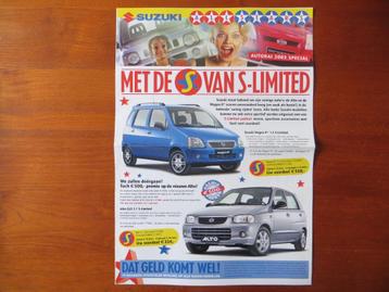 Suzuki Met de S van S-Limited (AutoRAI 2003) beschikbaar voor biedingen