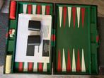Backgammon, backgammonkoffer, Hobby en Vrije tijd, Gezelschapsspellen | Bordspellen, Ophalen, Zo goed als nieuw