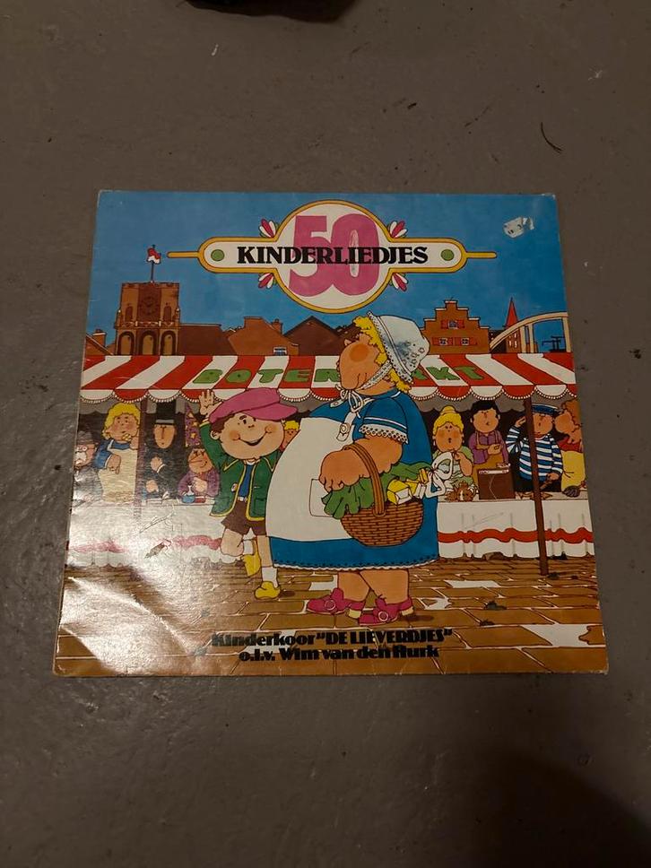 Kinderkoor - 50 Kinderliedjes LP, Cd's en Dvd's, Vinyl | Overige Vinyl, Gebruikt, 12 inch, Ophalen of Verzenden