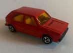 Majorette 210 Modelauto Volkswagen Golf rood 1/60, Ophalen of Verzenden, Gebruikt, Auto
