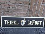 Groot Reclamebord Tripel LeFort, Ophalen of Verzenden, Nieuw, Reclamebord, Plaat of Schild, Overige merken