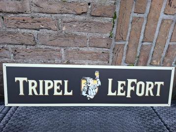Groot Reclamebord Tripel LeFort beschikbaar voor biedingen