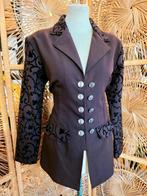 YatvaVintage: YV6496: Vintage 80's Horseback Riding Jacket, Bruin, Ophalen of Verzenden, Vintage, Jasje