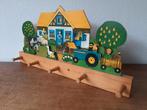 Houten kinder kapstokje Boerderij, Ophalen of Verzenden, Zo goed als nieuw, Kapstokje