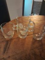 Glazen D.E. kopjes, Huis en Inrichting, Keuken | Servies, Ophalen, Glas, Overige stijlen, Kop(pen) en/of Schotel(s)