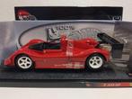 Ferrari 333 SP rood Hot Wheels metal 1:18 KRD, Ophalen of Verzenden, Zo goed als nieuw, Auto, Hot Wheels