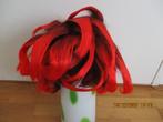Rood/Zwarte korte pruiken nieuw., Ophalen of Verzenden, Nieuw, Oranje of Koningsdag