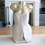 Mooie Jane Norman Buste Jurk (M) € 20,-, Maat 38/40 (M), Beige, Jane Norman, Ophalen of Verzenden