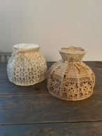 RETRO LAMPENKAPPEN VINTAGE KANT HAAKWERK MOOIE VORM, Huis en Inrichting, Lampen | Lampenkappen, Ophalen of Verzenden, Zo goed als nieuw