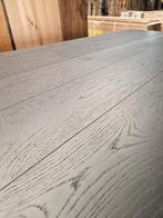 EIKEN VLOER GEBORSTELD ZWART GELAKT TOPKWALITEIT!, Parket, 75 m² of meer, Zwart, Nieuw