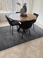 2x Zacht Hoogpolig vloerkleed Antraciet. 160x230cm., Huis en Inrichting, Stoffering | Vloerbedekking, Ophalen of Verzenden, Zo goed als nieuw