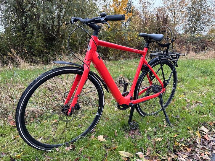 Giant momentum Voya E-bike  Zgan, Fietsen en Brommers, Elektrische fietsen, Zo goed als nieuw, Giant, 55 tot 59 cm, 50 km per accu of meer