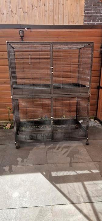 Savic royal suite XL, Dieren en Toebehoren, Knaagdieren en Konijnen | Hokken en Kooien, Gebruikt, Kooi, 90 cm of meer, 110 cm of meer