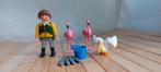 Playmobil 4758 - Dierenverzorger met Flamingo's, Ophalen, Zo goed als nieuw, Complete set