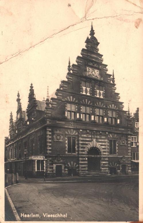 Haarlem, Vleeschhal  129596, Verzamelen, Ansichtkaarten | Nederland, Gelopen, Noord-Holland, Voor 1920, Verzenden