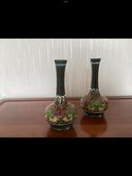 Twee Beek Gouda vaasjes, 15 cm hoog, Antiek en Kunst, Ophalen