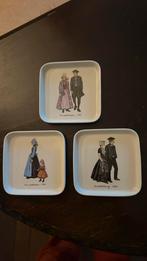 Villeroy & Boch gebaksbordjes vintage 1965., Ophalen of Verzenden, Zo goed als nieuw, Bord(en), Overige stijlen
