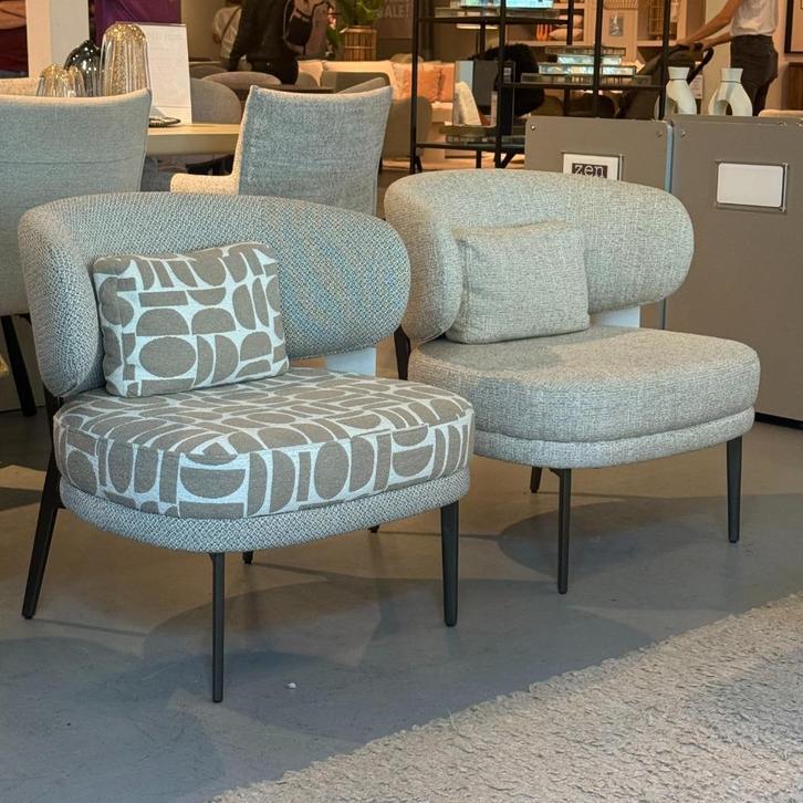 fauteuil japandi hotel chique taupe beige, Huis en Inrichting, Fauteuils, Nieuw, Hout, 50 tot 75 cm, Minder dan 75 cm, Ophalen