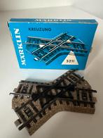 Marklin 5211 Kruispunt - Topstaat!, Hobby en Vrije tijd, Modeltreinen | H0, Wisselstroom, Rails, Ophalen of Verzenden, Zo goed als nieuw