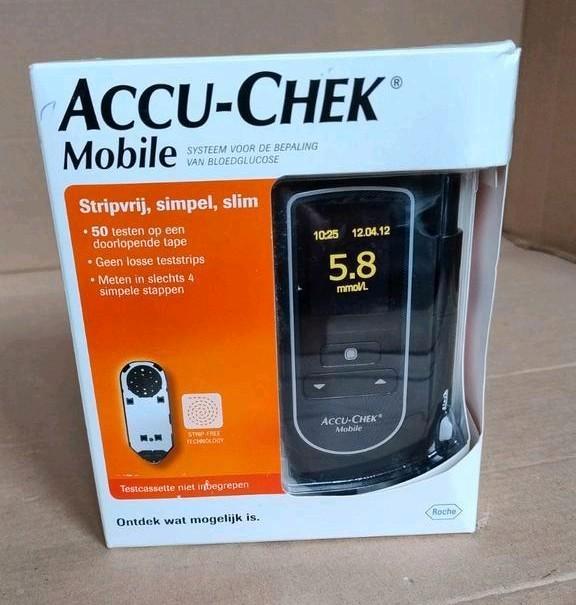 Accu-Chek Mobile glucosemeter Roche ongebruikt, Diversen, Verpleegmiddelen, Nieuw, Ophalen of Verzenden