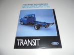 leaflet Ford Transit chassiskabine  1984, Ophalen of Verzenden, Gelezen, Overige merken