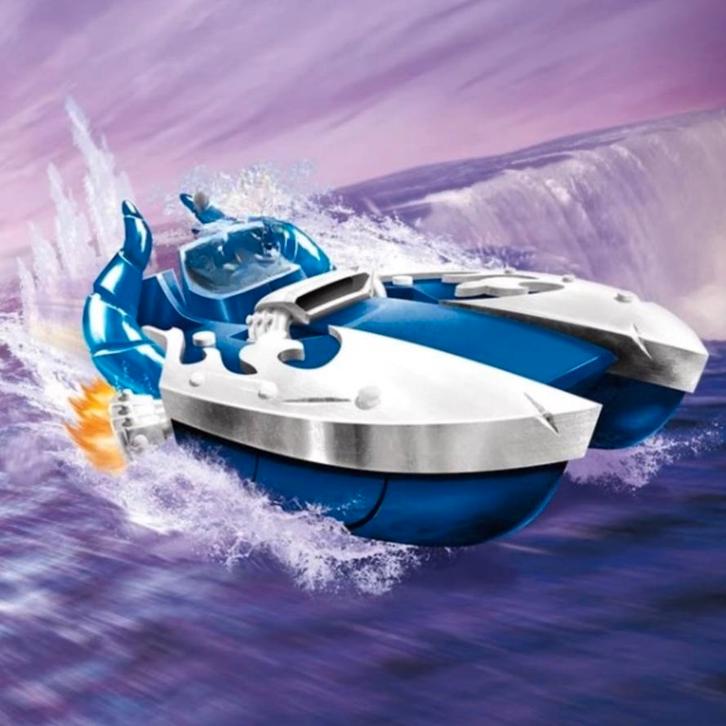 Skylanders Superchargers Power Blue Splatter Splasher, Spelcomputers en Games, Games | Overige, Zo goed als nieuw, Avontuur en Actie