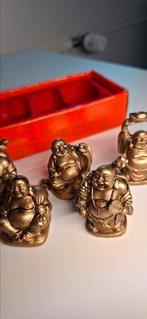 6 Boeddha beeldjes, in originele doos, Ophalen of Verzenden, Zo goed als nieuw