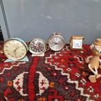 Diverse vintage klok/wekkers, Antiek en Kunst, Ophalen of Verzenden