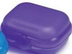 Tupperware Smartclip Minidoosje Paars Nieuw, Verzenden, Nieuw, Paars, Bus of Trommel