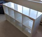 IKEA Kallax acht vakkenkast hoogglans, Huis en Inrichting, Kasten | Wandmeubels, Ophalen of Verzenden, Zo goed als nieuw, Minder dan 150 cm