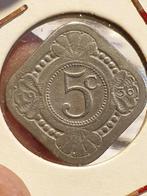5 cent 1936 nr.9 (06), Postzegels en Munten, Munten | Nederland, Ophalen of Verzenden, 5 cent