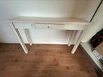 White whas side table, Ophalen of Verzenden, Zo goed als nieuw, 25 tot 50 cm, Rechthoekig