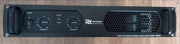 Power Dynamics AEL-900 Versterker, Audio, Tv en Foto, Versterkers en Receivers, Gebruikt, Stereo, 120 watt of meer, Overige merken