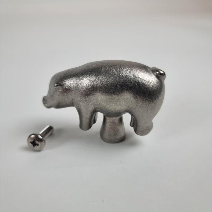 Staub knop Varken, Huis en Inrichting, Keuken | Potten en Pannen, Nieuw, Overige typen, Gietijzer, Ophalen