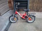 Een nog hele mooie rode Loekie fiets 12 inch, Ophalen, Zijwieltjes, Gebruikt, Loekie