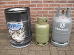 gasfles 12,9 kg/gasfles 6,3kg zonder kraan, Ophalen, Gebruikt