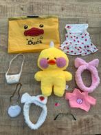 Paper Duck Knuffel met Accessoires, Ophalen, Zo goed als nieuw, Eend