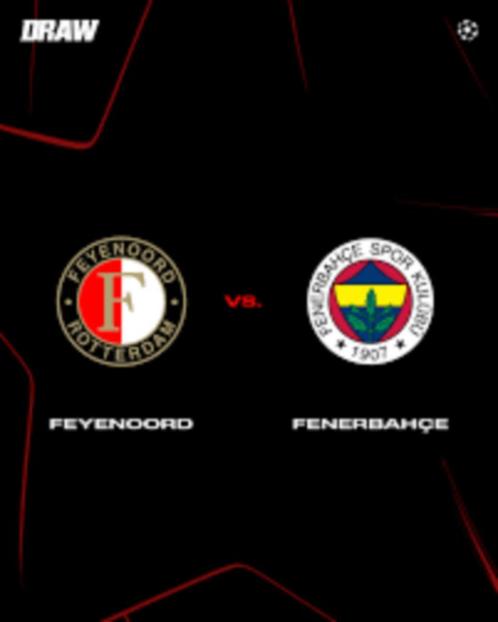 Tickets Feyenoord - Fenerbache te koop!, Tickets en Kaartjes, Sport | Voetbal, Drie personen of meer, Augustus, Europa of Champions League