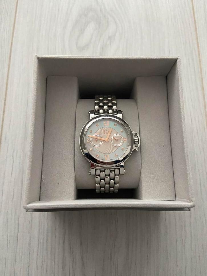 Gc Watches dames horloge, Sieraden, Tassen en Uiterlijk, Horloges | Dames, Gebruikt, Polshorloge, Overige merken, Staal, Staal