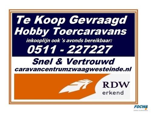 Hobby La Vita Bionda 450 LUXE TOUR VITA LUXE, Caravans en Kamperen, Caravans, Bedrijf, Hobby, 4 tot 5 meter