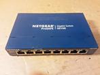 Netgear Gs108v4 Gigabit Switch, Ophalen of Verzenden, Gebruikt