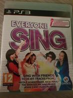PS3 game: Everyone Sing, Spelcomputers en Games, Vanaf 12 jaar, Ophalen of Verzenden, 3 spelers of meer, Muziek