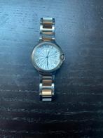 Cartier Ballon blau 42mm- beige, Sieraden, Tassen en Uiterlijk, Horloges | Dames, Ophalen of Verzenden, Zo goed als nieuw, Leer
