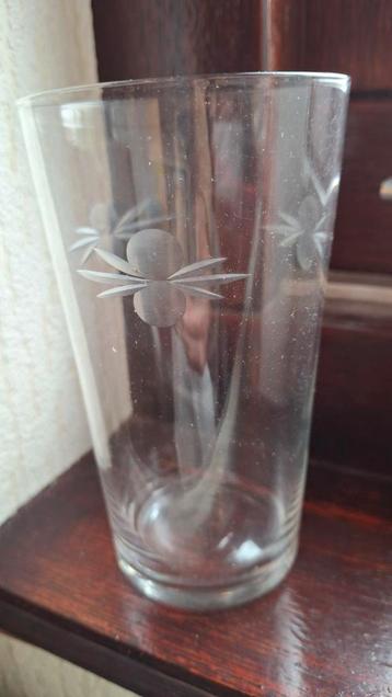 6 Geslepen Glazen - Bieden! beschikbaar voor biedingen