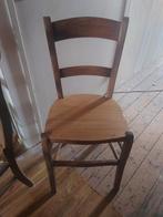 biezen stoelen, Huis en Inrichting, Stoelen, Ophalen, Gebruikt, Bruin, Vier
