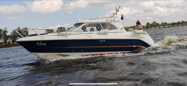 Bella 760 260 pk volvo penta d4 bj 2005, Watersport en Boten, Motorboten en Motorjachten, Zo goed als nieuw, Polyester, 6 tot 9 meter