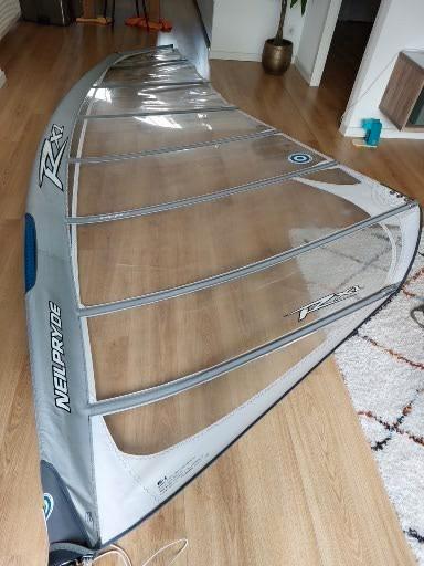 Neilpryde RX1 6.1 m2, Watersport en Boten, Windsurfen, Zo goed als nieuw, Zeil, 7 m² of meer, Ophalen