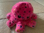 Mood knuffel octopus roze met hartjes 20 cm, Overige typen, Gebruikt, Ophalen of Verzenden