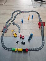 Duplo spoor met rijdende trein, Ophalen, Gebruikt, Complete set, Duplo