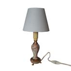 Vintage handgemaakte Italiaanse pettite marmeren tafellamp, Overige materialen, Gebruikt, -, -